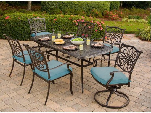 Hanover Traditions 7-Piece Dining Patio Set