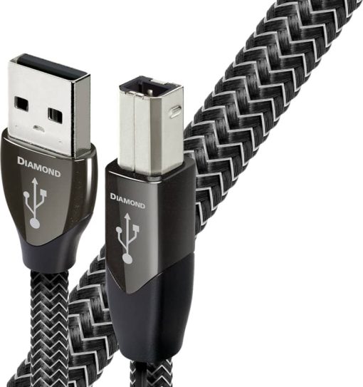 AudioQuest 4.9 Feet Diamond USB A To B Digital Internonnect Cable
