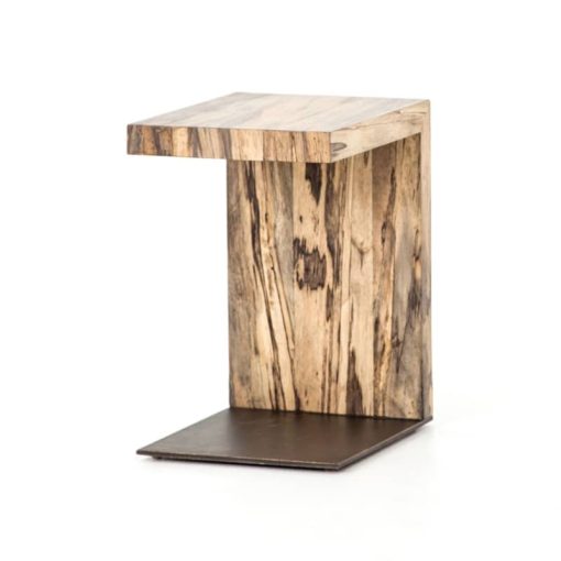 Four Hands Wesson Collection Spalted Primavera Hudson C Table