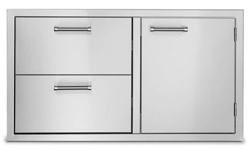 Viking Outdoor Series 36" Stainless Steel Double Drawer And Access Door Combo