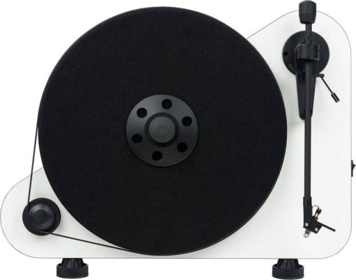 Pro-Ject Vertical White Gloss Right Hand Bluetooth Turntable