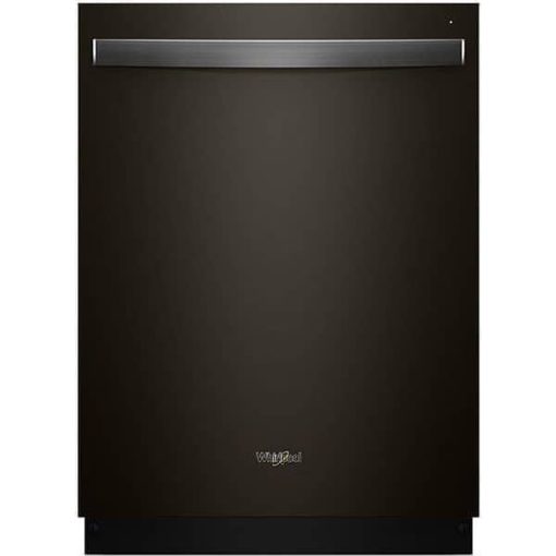 Whirlpool 24" Fingerprint Resistant Black Stainless Steel Dishwasher With Fan Dry