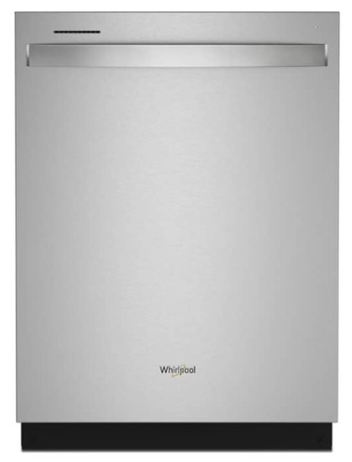Whirlpool 24" Fingerprint Resistant Stainless Steel Large Capacity Dishwasher With 3rd Rack