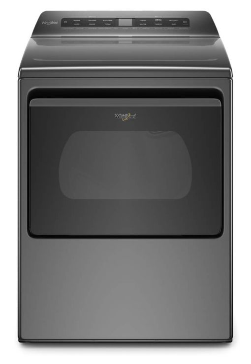 Whirlpool 7.4 Cu. Ft. Chrome Shadow Smart Electric Dryer