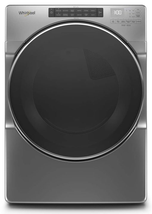 Whirlpool ADA 7.4 Cu. Ft. Chrome Shadow Front Load Electric Dryer With Steam Cycles