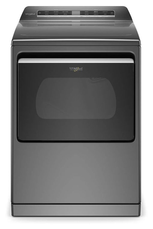 Whirlpool 7.4 Cu. Ft. Chrome Shadow Smart Electric Dryer