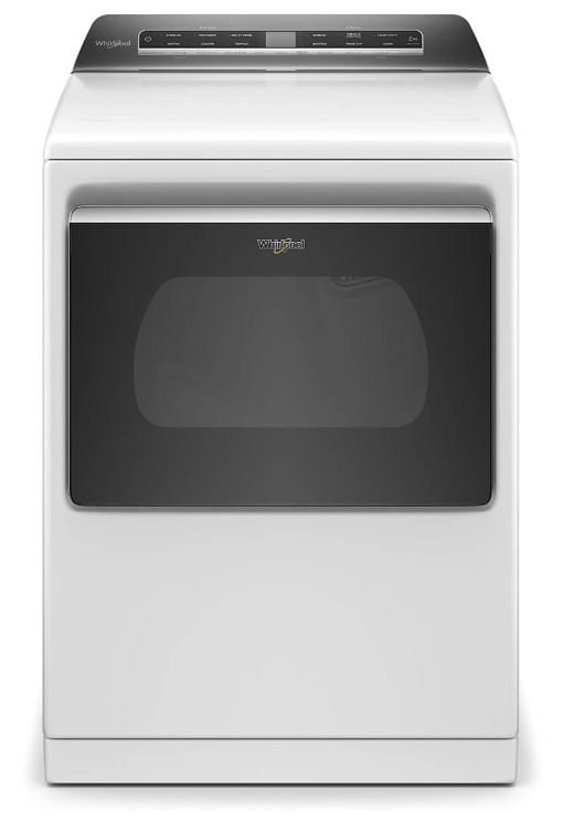 Whirlpool 7.4 Cu. Ft. White Smart Electric Dryer