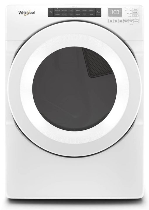 Whirlpool ADA 7.4 Cu. Ft. White Front Load Long Vent Gas Dryer With Intuitive Controls