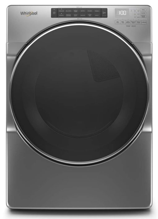 Whirlpool ADA 7.4 Cu. Ft. Chrome Shadow Front Load Gas Dryer With Steam Cycles