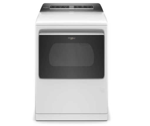 Whirlpool 7.4 Cu. Ft. White Smart Gas Dryer