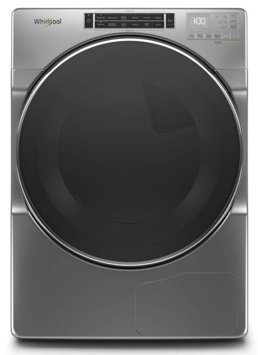 Whirlpool 7.4 Cu. Ft. Chrome Shadow Front Load Hybrid Electric Heat Pump Dryer