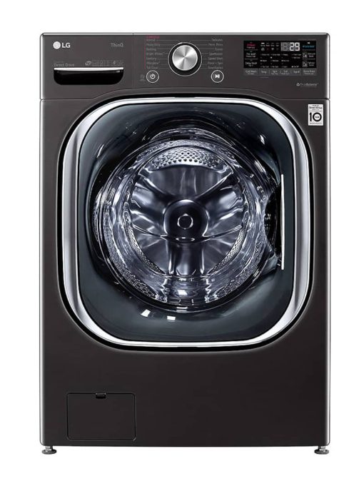 LG 5 Cu. Ft. Black Steel Smart Wi-Fi Enabled Front Load Washer With TurboWash 360 & Built-In Intelligence