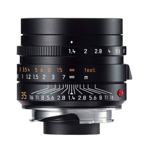 Leica Black Summilux-M 35mm f/1.4 ASPH Lens For Leica M-Series Cameras