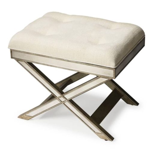 Butler Specialty Company Marlo Mirrored Vanity Stool