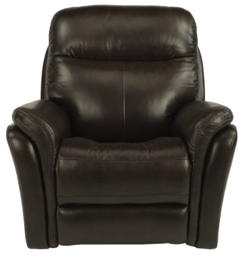 Flexsteel Zoey Leather Power Gliding Recliner With Power Headrest - Image 2