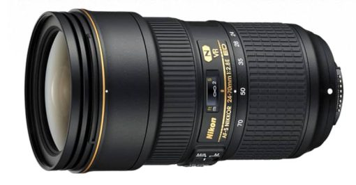 Nikon AF-S Fx NIKKOR 24-70mm f/2.8E ED VR Camera Lens