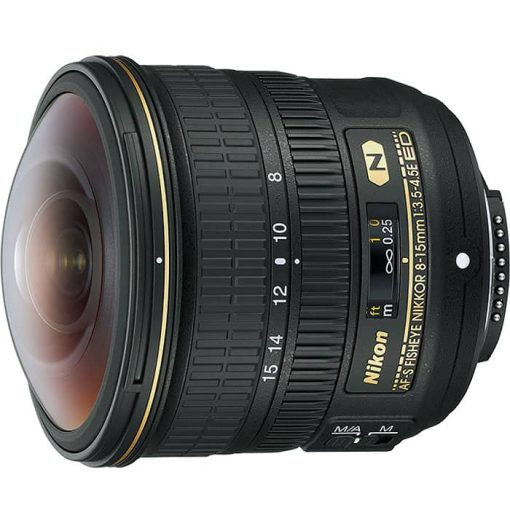 Nikon AF-S FISHEYE NIKKOR 8-15mm f/3.5-4.5E ED Lens