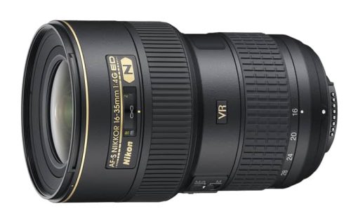 Nikon AF-S NIKKOR 16-35mm f/4G ED VR High Performance Camera Lens