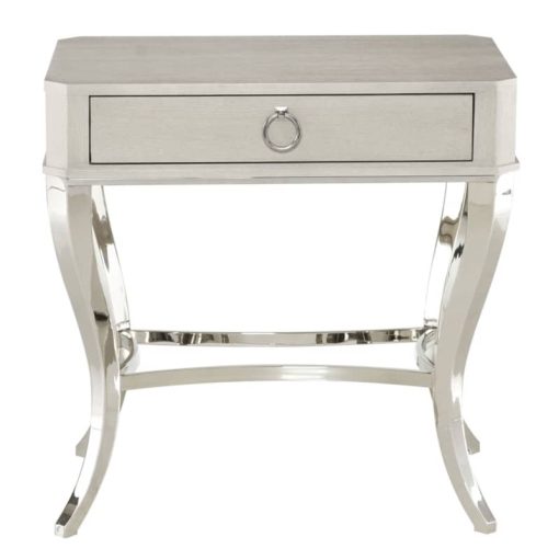 Bernhardt Heather Gray Criteria Nightstand