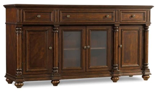 Hooker Furniture Rich Traditional Mahogany Leesbrug Buffet