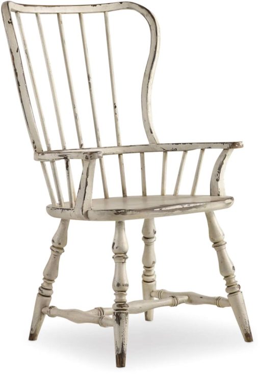 Hooker Furniture Dining Room Sanctuary Spindle Back Arm Chair