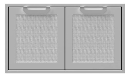 Hestan 36" Steeletto Double Sealed Pantry Storage Doors