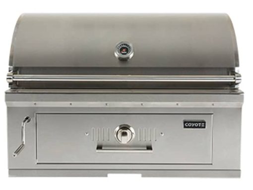 Coyote 36" Stainless Steel Built-In Charcoal Grill