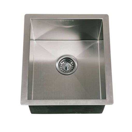 Coyote 16" Stainless Steel Universal Mount Outdoor Single Basin Sink