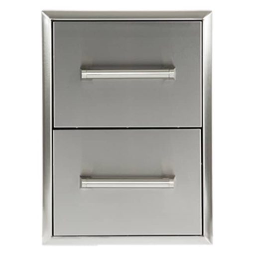 Coyote Stainless Steel Two Drawer Cabinet