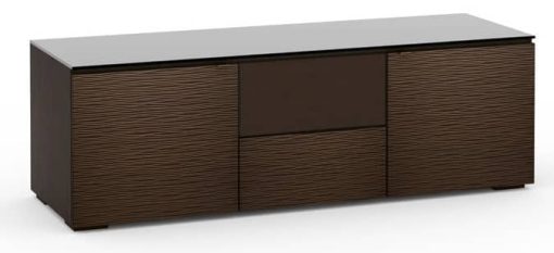 Salamander Designs Chameleon Collection Berlin 236 Wenge Textured Speaker Integrated Cabinet