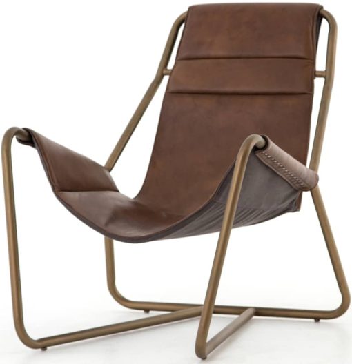 Four Hands Bishop Collection Patina Brown Vera Chair