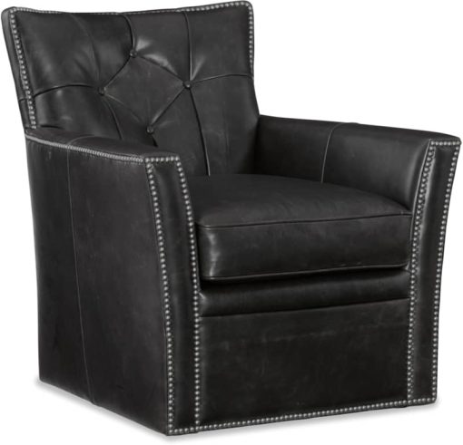 Hooker Furniture Living Room Conner Swivel Club Chair