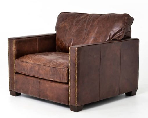 Four Hands Carnegie Collection Cigar Larkin Club Chair