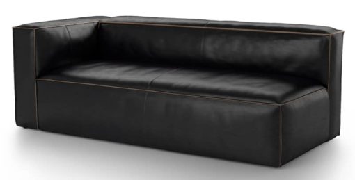 Four Hands Old Saddle Black Nolita Sectional Laf