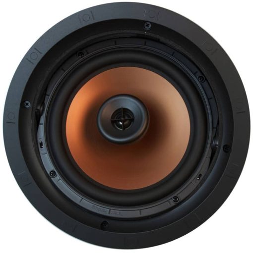 Klipsch CDT-5800-C II 8" Black Two-Way Pivoting In-Ceiling Loudspeaker (Each)