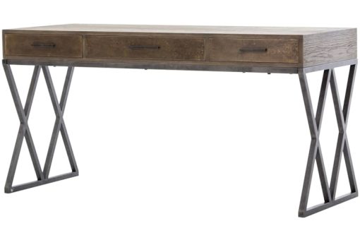 Four Hands Hughes Collection Greyed Oak Sampson Desk