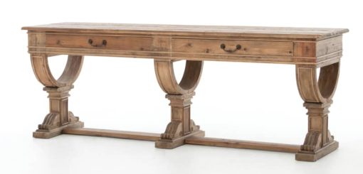 Four Hands Bleached Pine Sergio Console Table