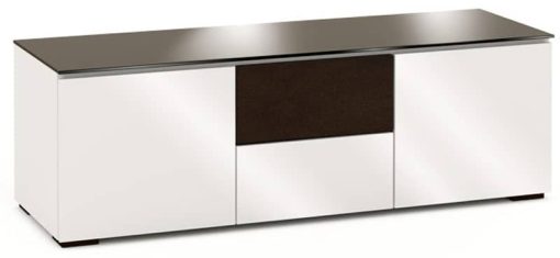 Salamander Designs Gloss Warm White Chameleon Collection Miami 236 AV Cabinet