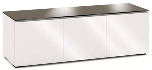 Salamander Designs Gloss Warm White Chameleon Collection Miami 237 AV Cabinet