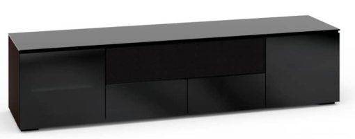 Salamander Designs Chameleon Collection Oslo 245 Black AV Cabinet