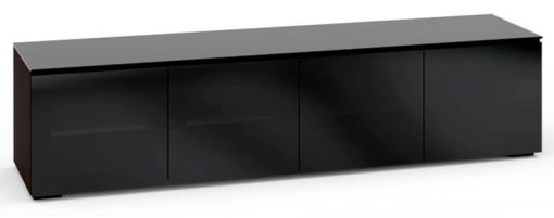 Salamander Designs Chameleon Collection Oslo 247 Black AV Cabinet