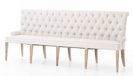 Four Hands Theory Collection Light Sand Banquette
