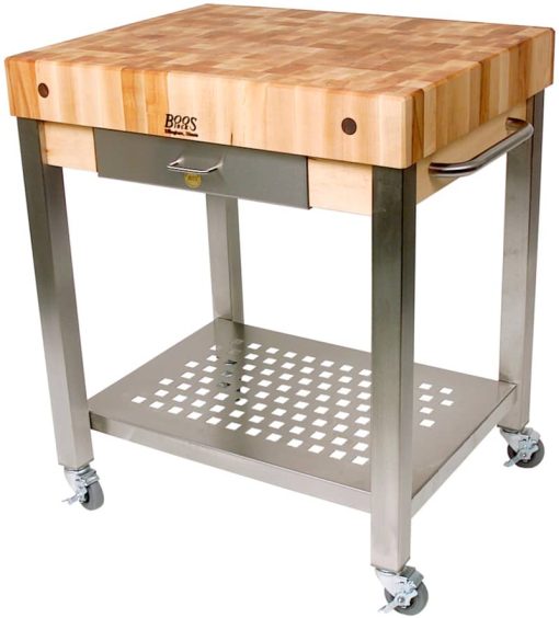 John Boos & Co. Cucina Technica 4" Thick Butcher Block Style Hard Maple Top