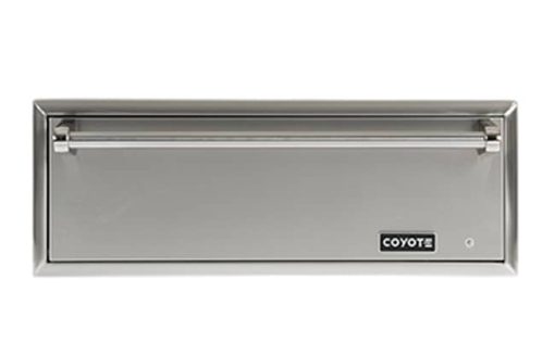 Coyote 30" Stainless Steel Outdoor Warming Drawer