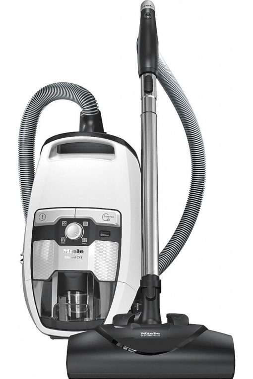 Miele Blizzard CX1 Cat & Dog PowerLine White Canister Vacuum