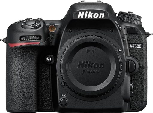 Nikon D7500 Black Digital SLR Camera Body