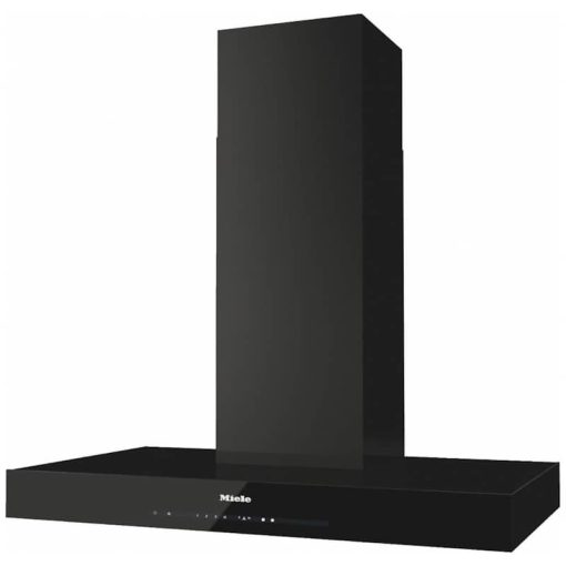Miele DA 6698 W OBSW Puristic Edition 6000 30" Obsidian Black Steel Wall Ventilation Hood