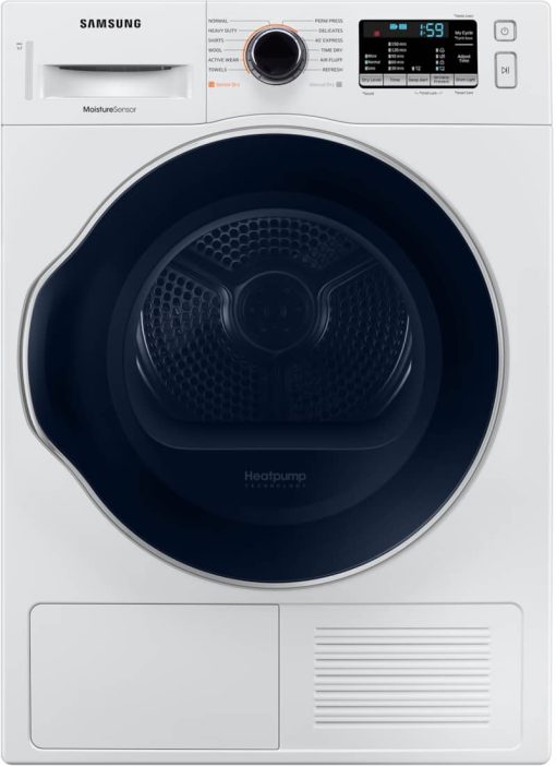 Samsung 4 Cu. Ft. White Electric Ventless Dryer With Sensor Dry