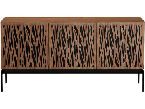 BDI Elements 8777-CO Natural Walnut With Wheat Doors Storage Console