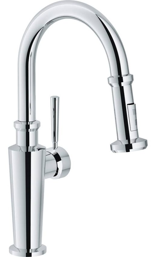 Franke Absinthe Polished Chrome Bar/Prep Kitchen Faucet